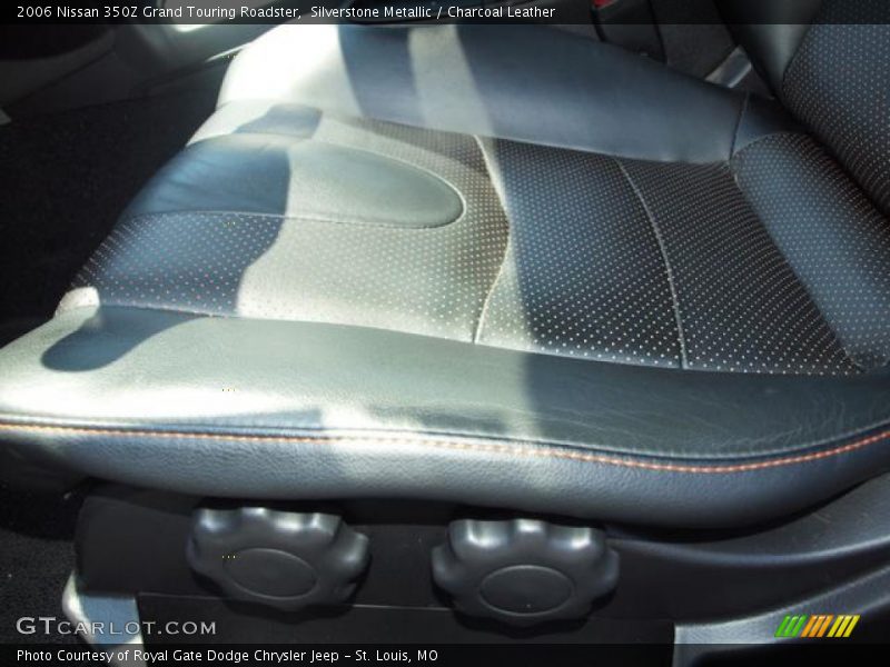 Silverstone Metallic / Charcoal Leather 2006 Nissan 350Z Grand Touring Roadster