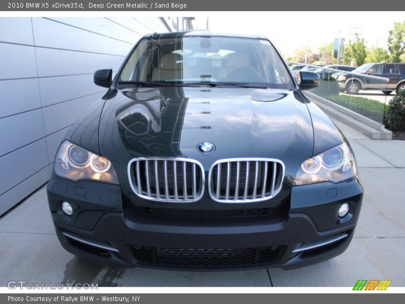 Deep Green Metallic / Sand Beige 2010 BMW X5 xDrive35d