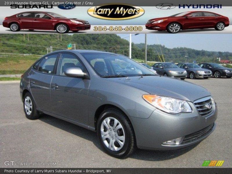 Carbon Gray Mist / Gray 2010 Hyundai Elantra GLS