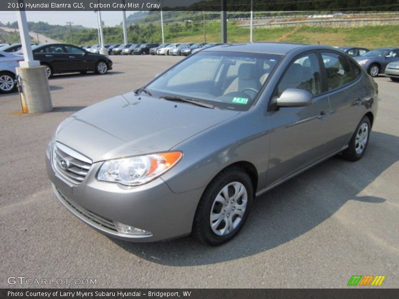 Carbon Gray Mist / Gray 2010 Hyundai Elantra GLS