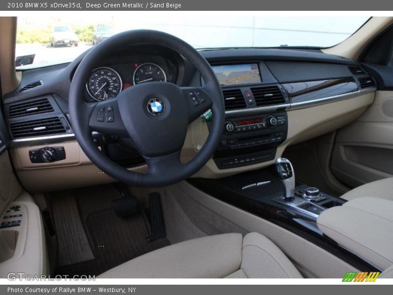 Dashboard of 2010 X5 xDrive35d