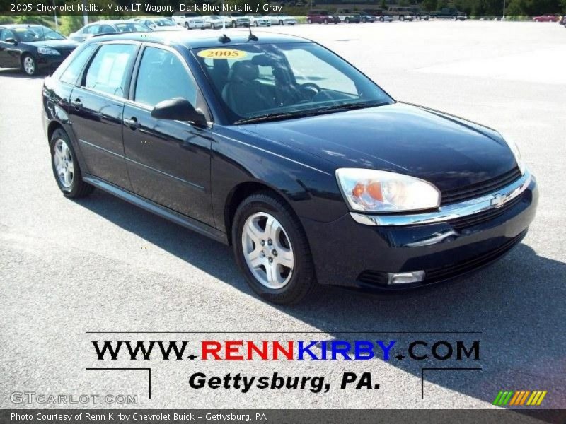 Dark Blue Metallic / Gray 2005 Chevrolet Malibu Maxx LT Wagon