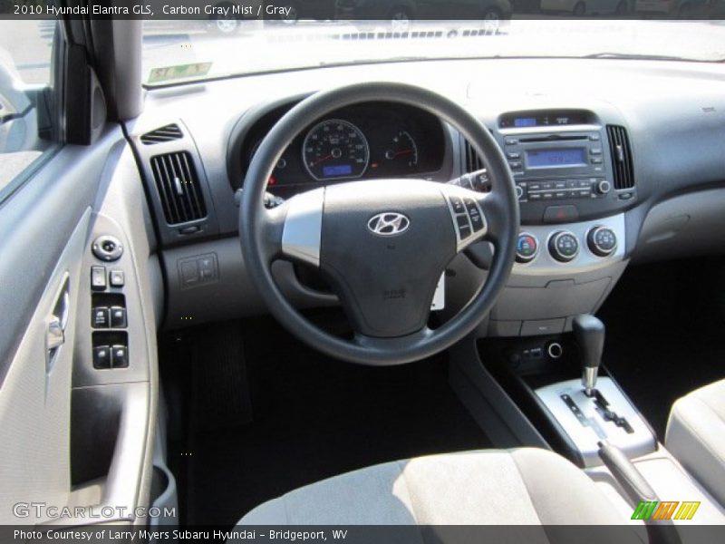 Carbon Gray Mist / Gray 2010 Hyundai Elantra GLS