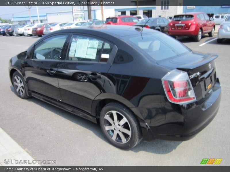 Super Black / Charcoal 2012 Nissan Sentra 2.0 SR Special Edition