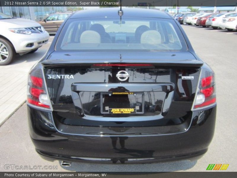 Super Black / Charcoal 2012 Nissan Sentra 2.0 SR Special Edition