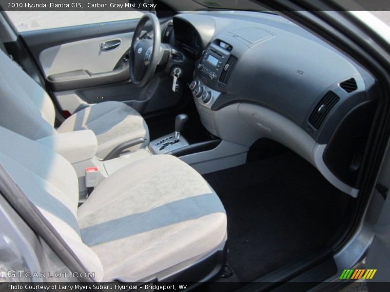 Carbon Gray Mist / Gray 2010 Hyundai Elantra GLS