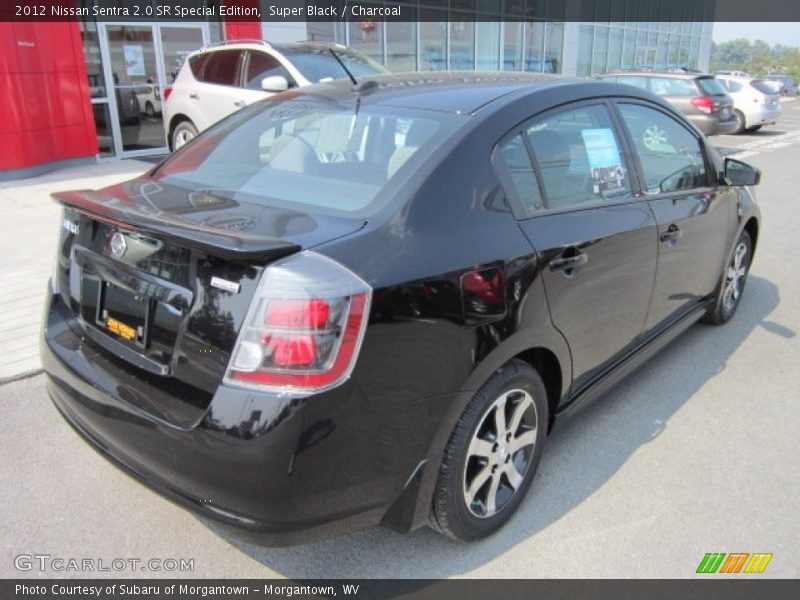 Super Black / Charcoal 2012 Nissan Sentra 2.0 SR Special Edition