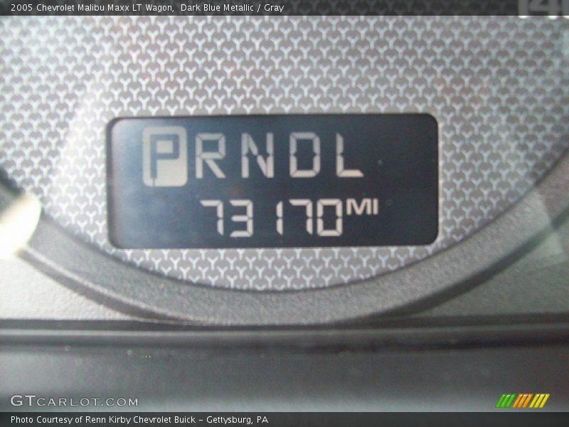 Dark Blue Metallic / Gray 2005 Chevrolet Malibu Maxx LT Wagon