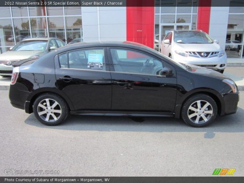 Super Black / Charcoal 2012 Nissan Sentra 2.0 SR Special Edition