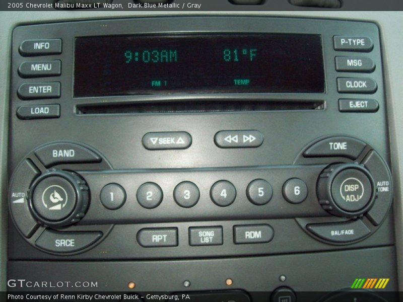 Controls of 2005 Malibu Maxx LT Wagon