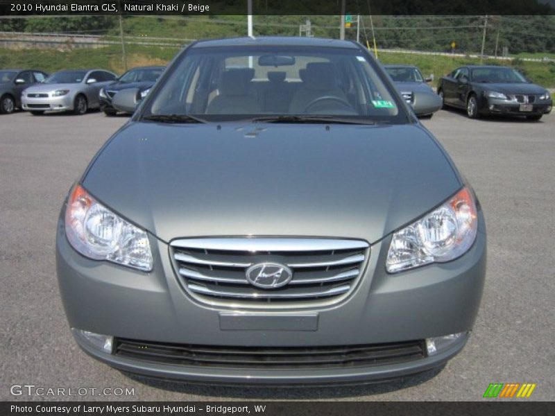 Natural Khaki / Beige 2010 Hyundai Elantra GLS