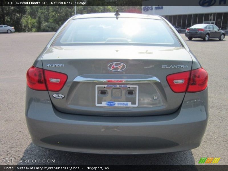 Natural Khaki / Beige 2010 Hyundai Elantra GLS