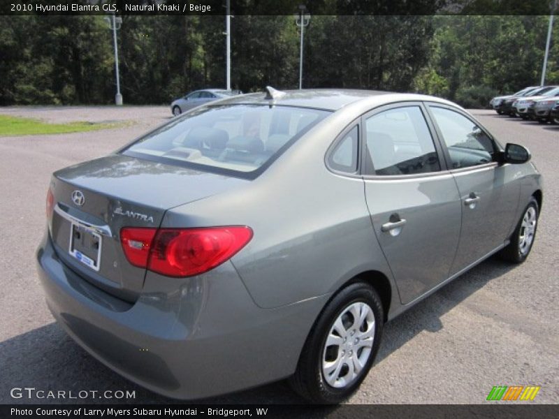 Natural Khaki / Beige 2010 Hyundai Elantra GLS