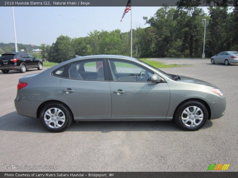 Natural Khaki / Beige 2010 Hyundai Elantra GLS