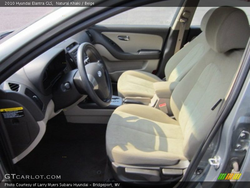 Natural Khaki / Beige 2010 Hyundai Elantra GLS