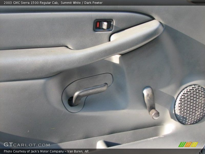 Summit White / Dark Pewter 2003 GMC Sierra 1500 Regular Cab