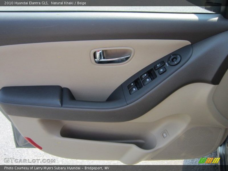 Natural Khaki / Beige 2010 Hyundai Elantra GLS