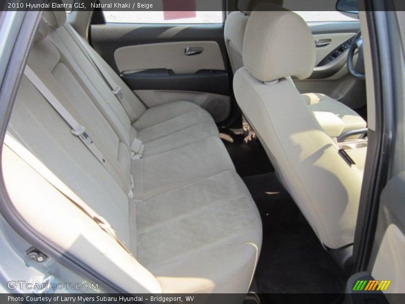 Natural Khaki / Beige 2010 Hyundai Elantra GLS
