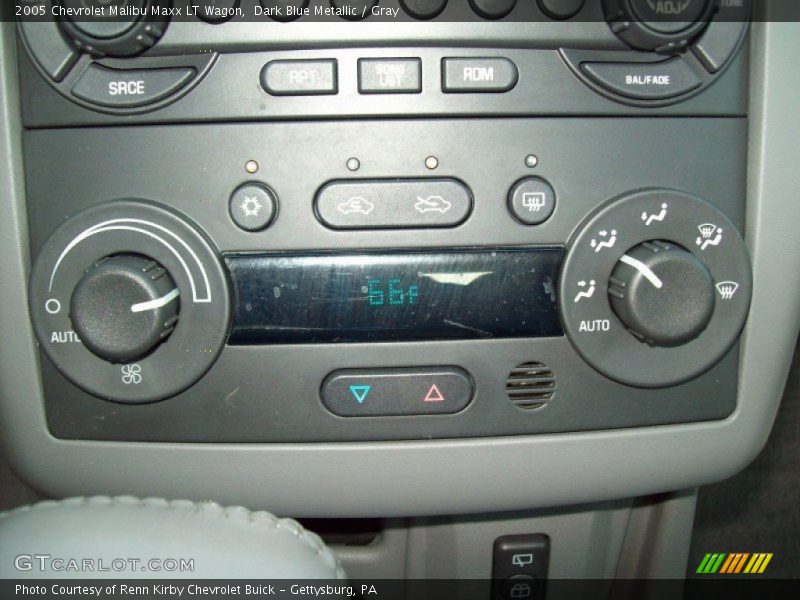 Controls of 2005 Malibu Maxx LT Wagon