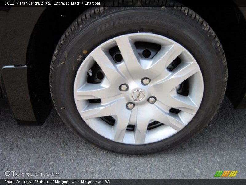 Espresso Black / Charcoal 2012 Nissan Sentra 2.0 S
