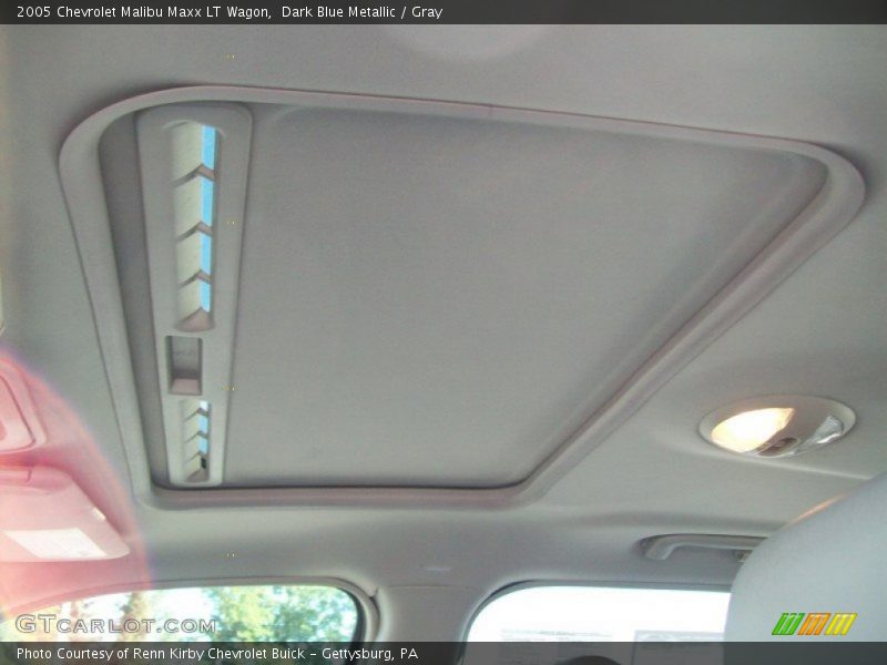 Sunroof of 2005 Malibu Maxx LT Wagon
