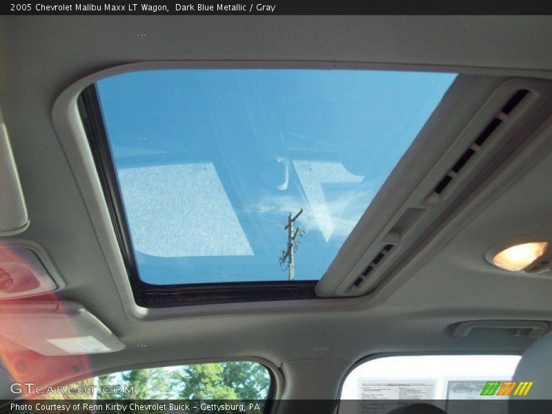 Sunroof of 2005 Malibu Maxx LT Wagon