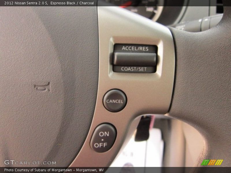 Espresso Black / Charcoal 2012 Nissan Sentra 2.0 S