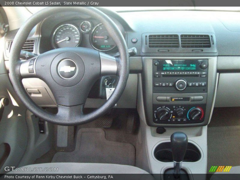 Slate Metallic / Gray 2008 Chevrolet Cobalt LS Sedan