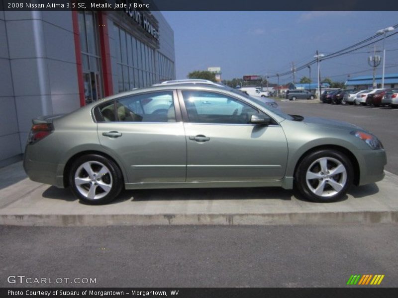 Metallic Jade / Blond 2008 Nissan Altima 3.5 SE