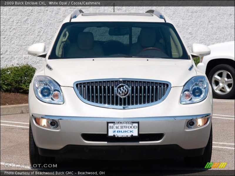White Opal / Cocoa/Cashmere 2009 Buick Enclave CXL