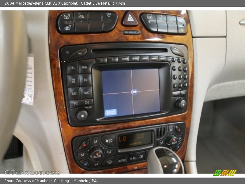 Controls of 2004 CLK 320 Cabriolet