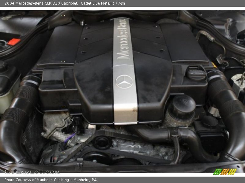  2004 CLK 320 Cabriolet Engine - 3.2 Liter SOHC 18-Valve V6