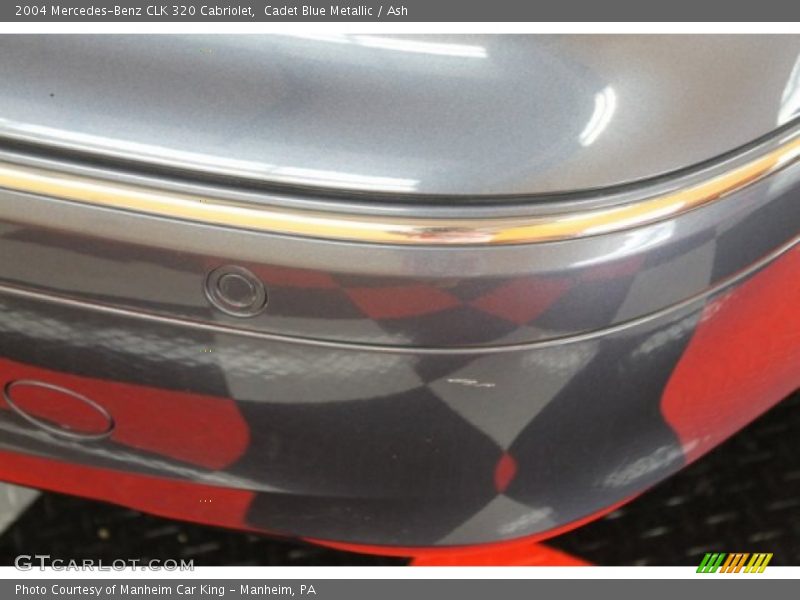 Cadet Blue Metallic / Ash 2004 Mercedes-Benz CLK 320 Cabriolet