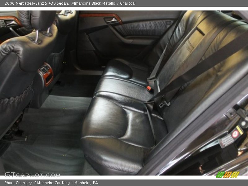 Almandine Black Metallic / Charcoal 2000 Mercedes-Benz S 430 Sedan