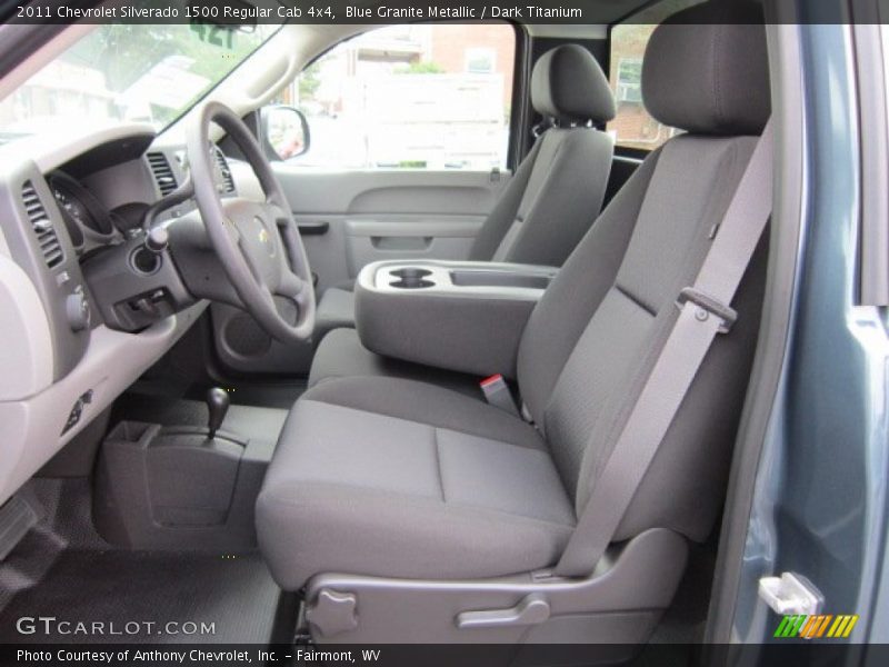  2011 Silverado 1500 Regular Cab 4x4 Dark Titanium Interior
