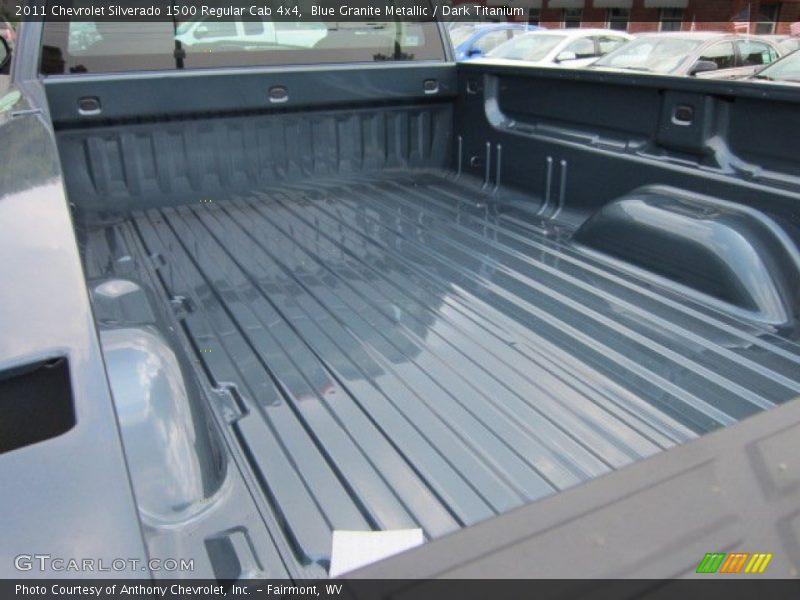 Blue Granite Metallic / Dark Titanium 2011 Chevrolet Silverado 1500 Regular Cab 4x4