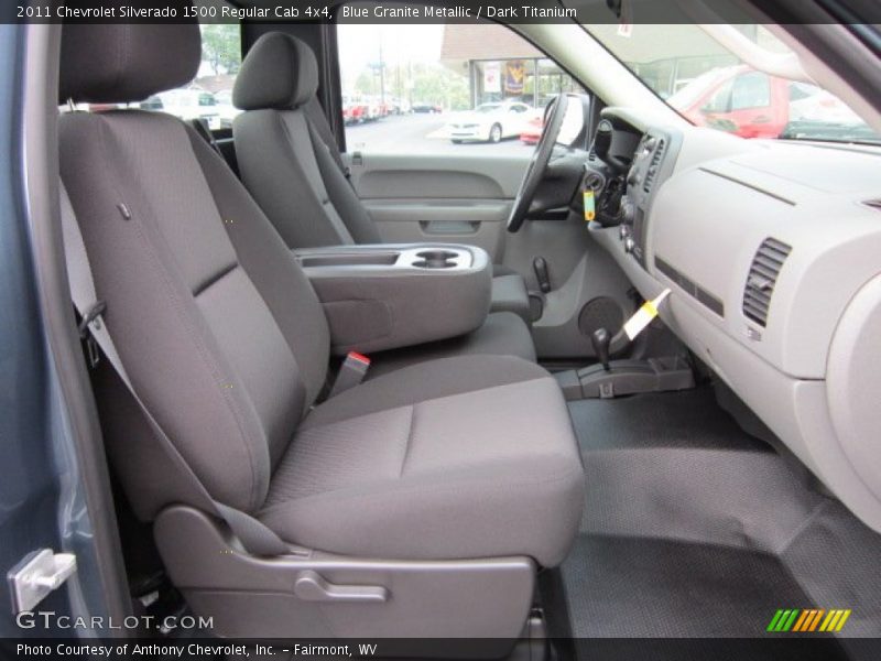  2011 Silverado 1500 Regular Cab 4x4 Dark Titanium Interior