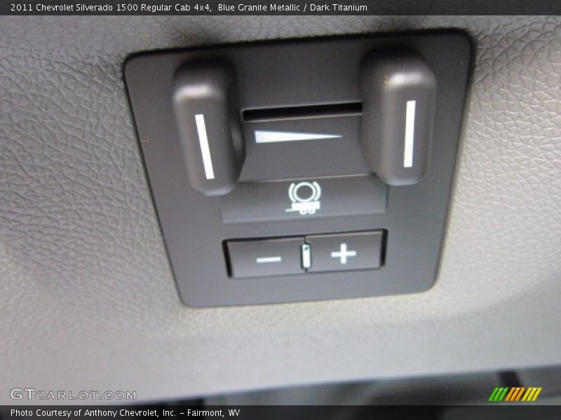Blue Granite Metallic / Dark Titanium 2011 Chevrolet Silverado 1500 Regular Cab 4x4