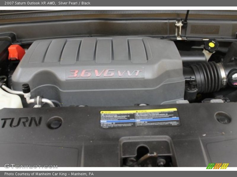  2007 Outlook XR AWD Engine - 3.6 Liter DOHC 24-Valve VVT V6