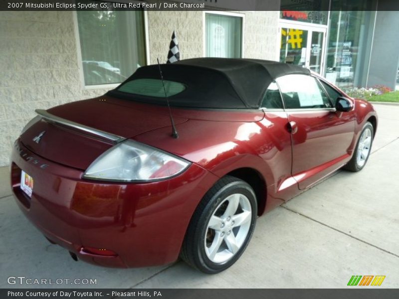 Ultra Red Pearl / Dark Charcoal 2007 Mitsubishi Eclipse Spyder GS