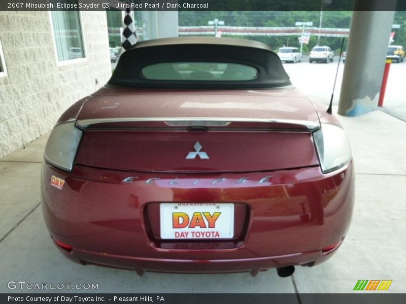 Ultra Red Pearl / Dark Charcoal 2007 Mitsubishi Eclipse Spyder GS