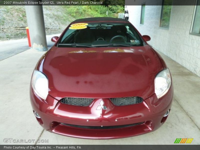 Ultra Red Pearl / Dark Charcoal 2007 Mitsubishi Eclipse Spyder GS