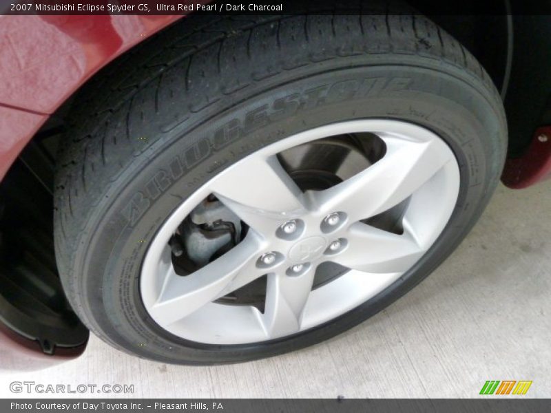 Ultra Red Pearl / Dark Charcoal 2007 Mitsubishi Eclipse Spyder GS