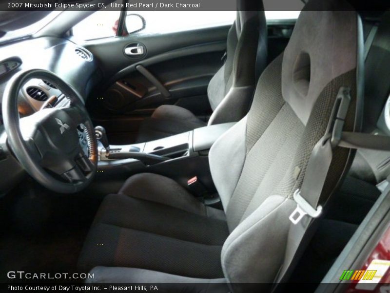 Ultra Red Pearl / Dark Charcoal 2007 Mitsubishi Eclipse Spyder GS