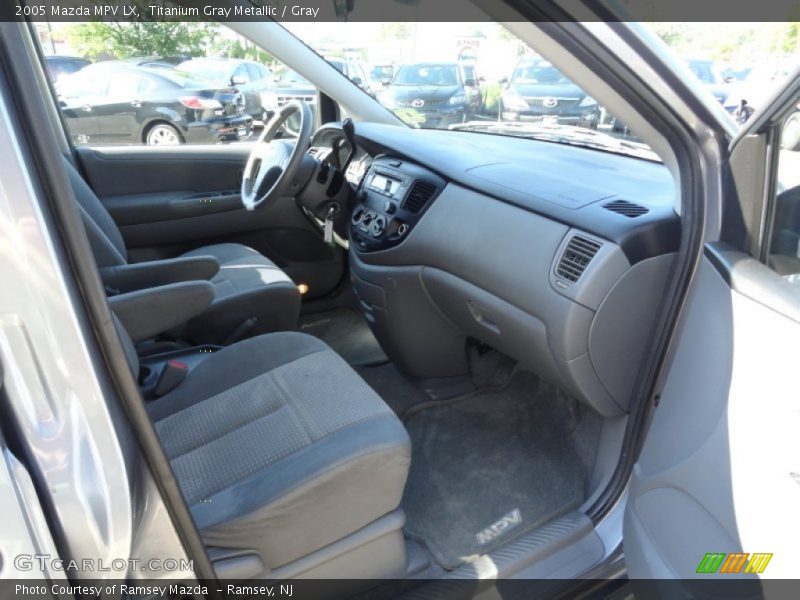 Titanium Gray Metallic / Gray 2005 Mazda MPV LX