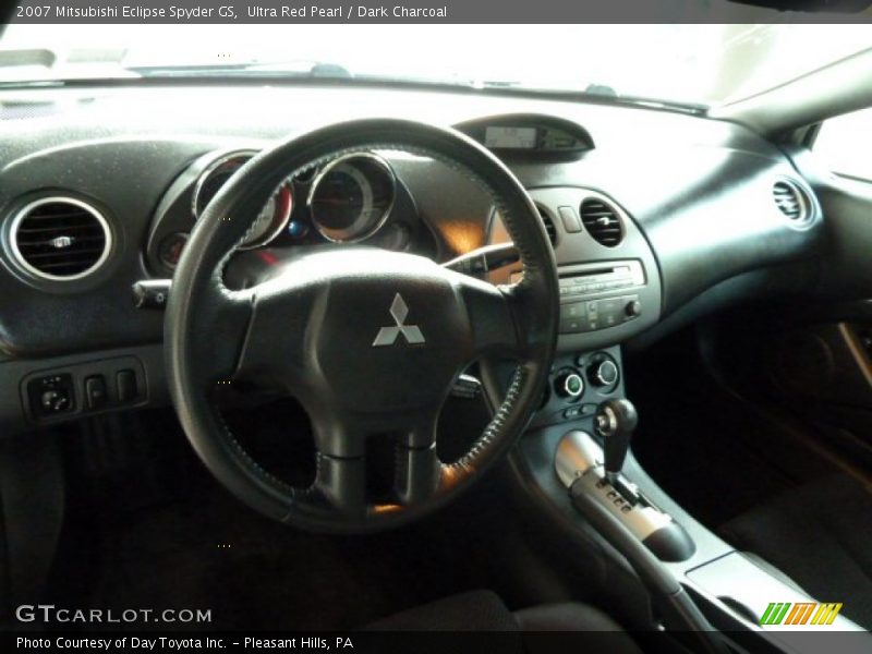 Ultra Red Pearl / Dark Charcoal 2007 Mitsubishi Eclipse Spyder GS