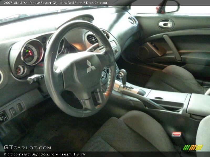 Ultra Red Pearl / Dark Charcoal 2007 Mitsubishi Eclipse Spyder GS