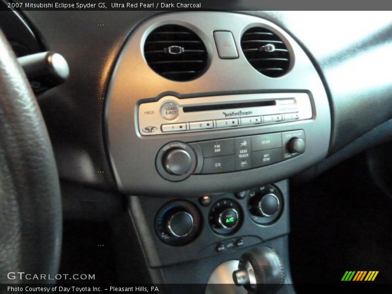 Ultra Red Pearl / Dark Charcoal 2007 Mitsubishi Eclipse Spyder GS