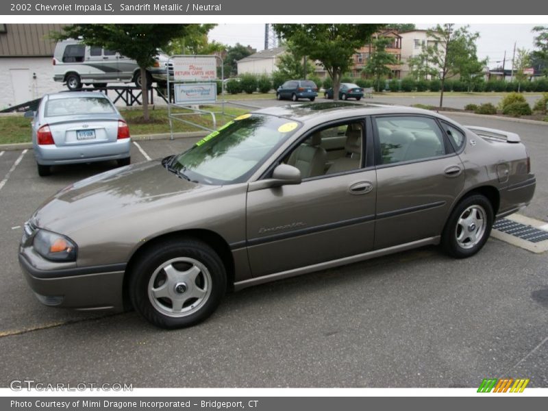 Sandrift Metallic / Neutral 2002 Chevrolet Impala LS