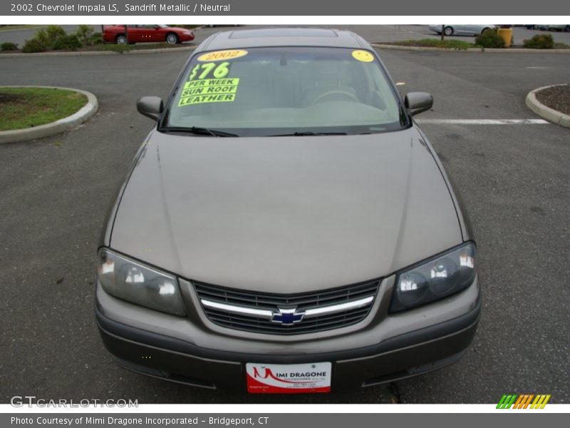 Sandrift Metallic / Neutral 2002 Chevrolet Impala LS